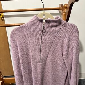 Lou & Grey Zip Tunic Sweater